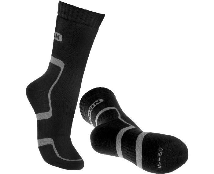 BENNON TREK SOCK Trekkingsocken, schwarz/grau