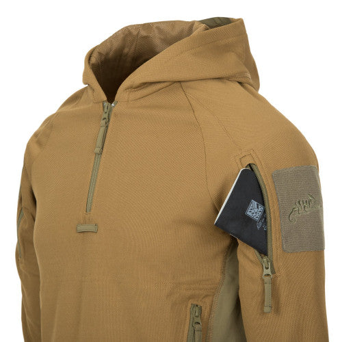 Helikon-Tex Range hoodie topcool hoodie mit Kapuze, coyote / adaptive green