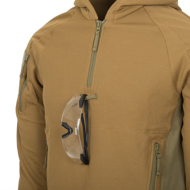 Helikon-Tex Range hoodie - TopCool, oliv/schwarz