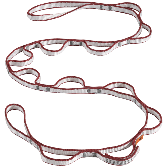 Black Diamond 12 mm Dynex loop Daisy Chain 115 cm, rot