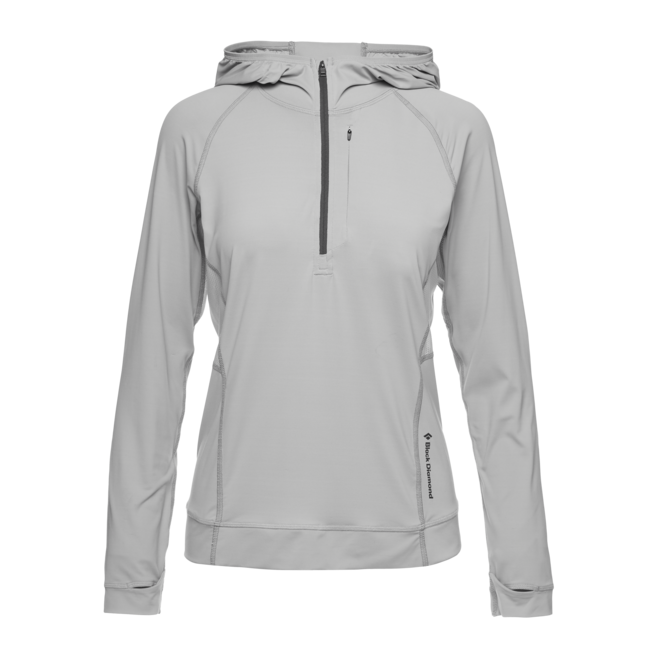 Black Diamond Alpenglow Pro damen-Sweatshirt, zinnfarben