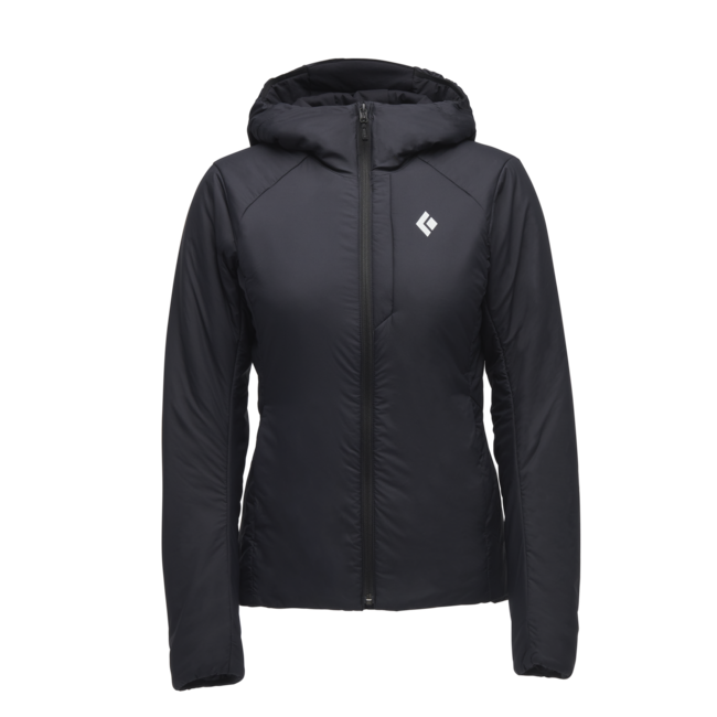 Black Diamond First Light Stretch damen-Stretch-Sweatshirt, schwarz