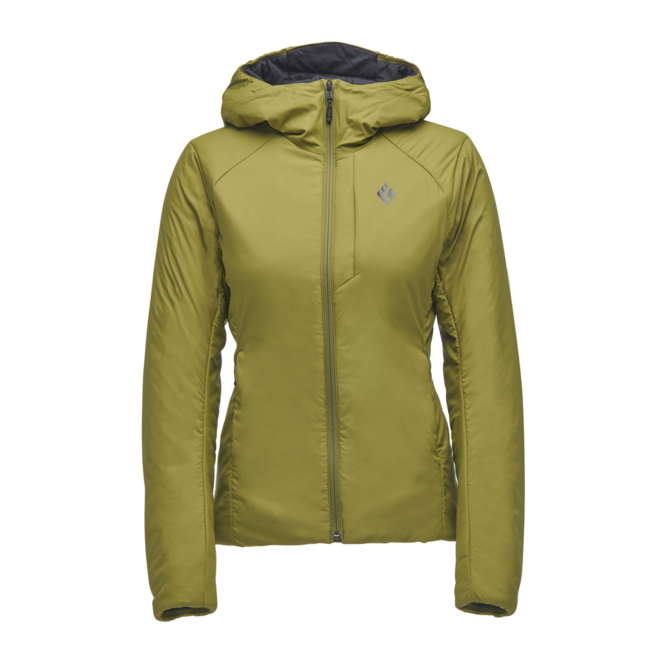 Black Diamond First Light Stretch damen-Stretch-Sweatshirt, Crag-Grün