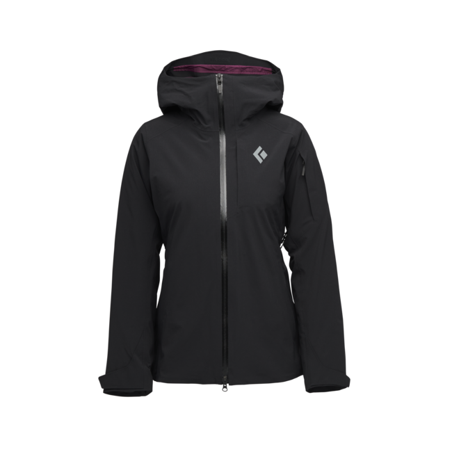 Black Diamond Recon Insulated Shell damen-Skijacke, schwarz