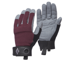Black Diamond Crag Damen Bergsteiger-Handschuhe, bordeaux