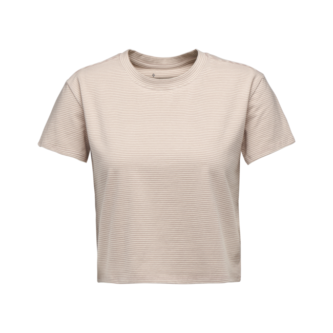 Black Diamond BD Stripe damen-Kurzarm-T-shirt, weiß-blasslila