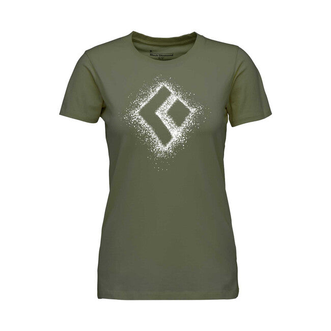 Black Diamond Chalked Up 2.0 damen-Kurzarm-T-shirt, tundra