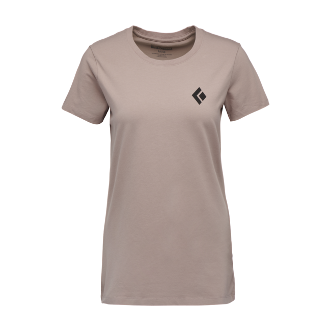 Black Diamond Ausrüstung für Alpinisten damen-Kurzarm-T-shirt, blasslila