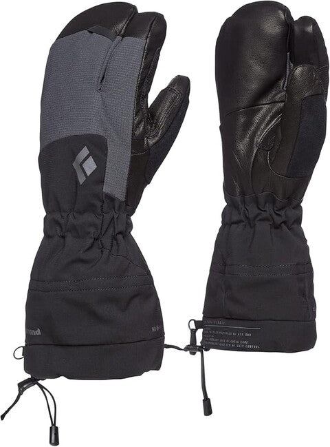 Black Diamond Soloist Finger climbing handschuhe, schwarz