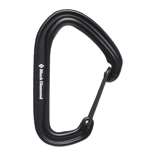 Black Diamond Hotwire karabinerhaken, schwarz