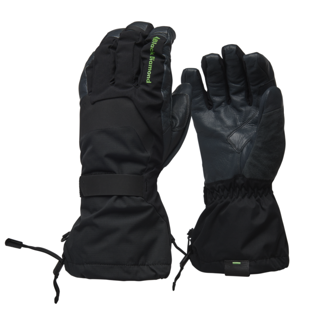 Black Diamond Enforcer lederhandschuhe, schwarz