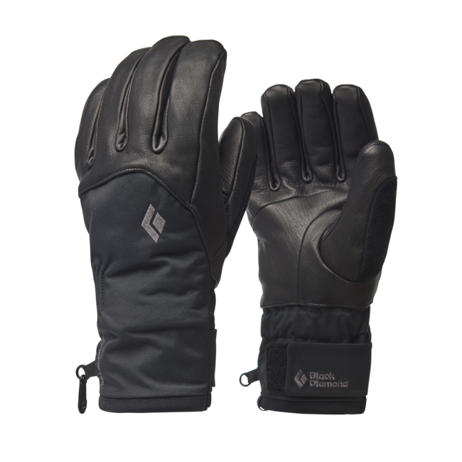 Black Diamond Legend lederhandschuhe, schwarz