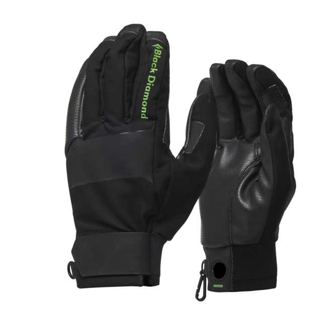 Black Diamond Torque lederhandschuhe, schwarz