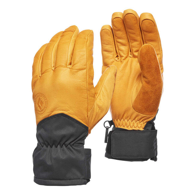 Black Diamond Leder Tour handschuhe, natur