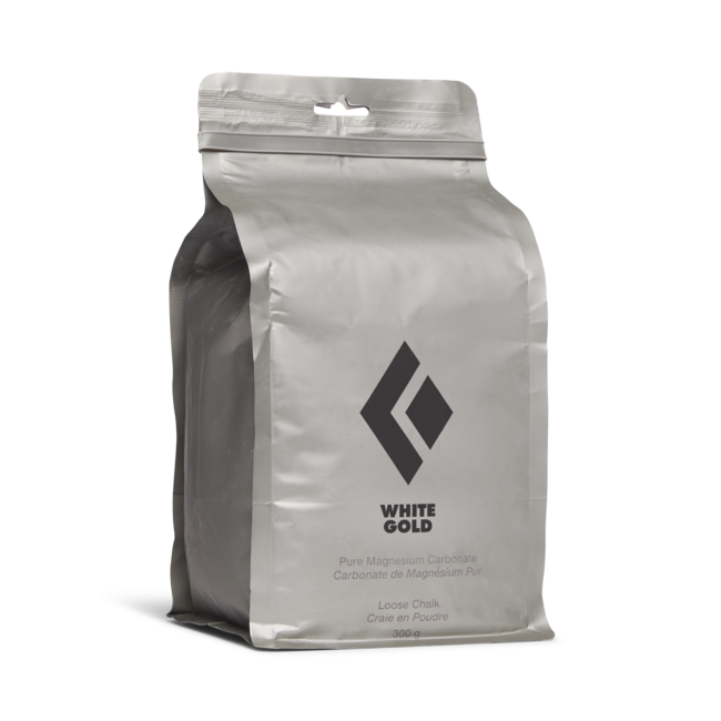 Black Diamond Schwarzer Diamant Kreide Lose 300 G, Weißgold