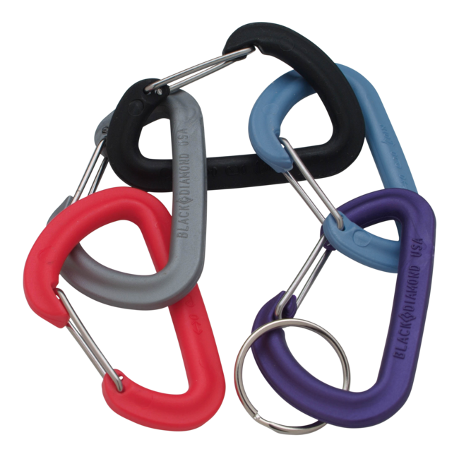 Black Diamond Jivewire kleiner schlüsselkarabiner