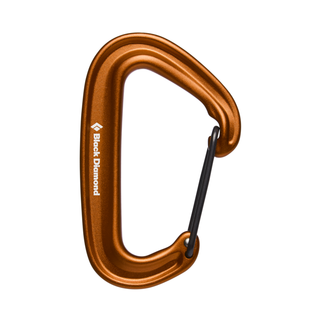 Black Diamond Miniwire Karabiner, oktan