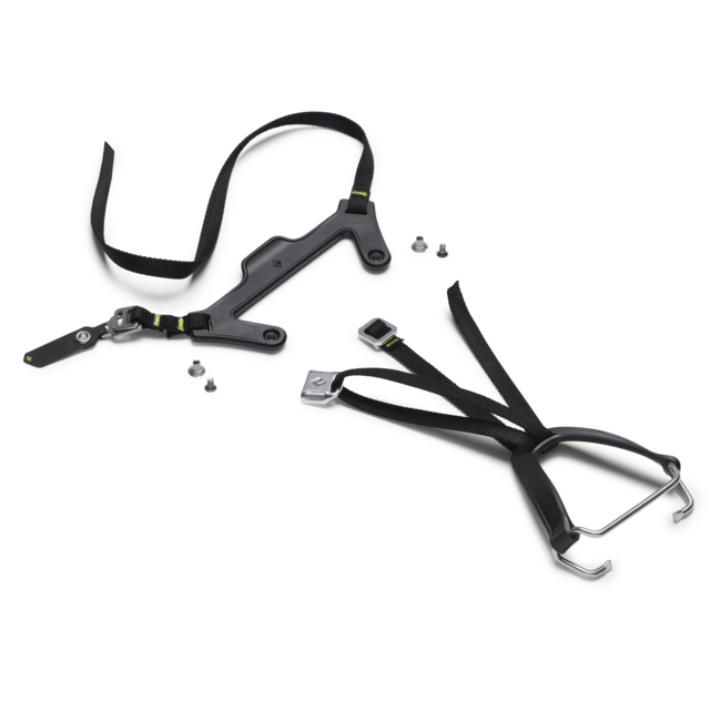 Black Diamond Neve Strap binding system für steigeisenriemen kompatibel mit stiefeln ohne saum