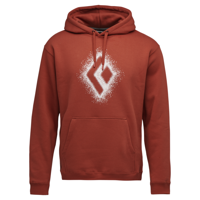 Black Diamond Chalked Up 2.0 herren-Kapuzenpullover, burnt sienna