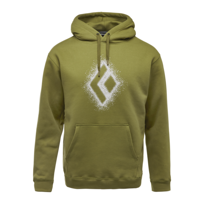 Black Diamond Chalked Up 2.0 herren-kapuzenpullover, Camp green