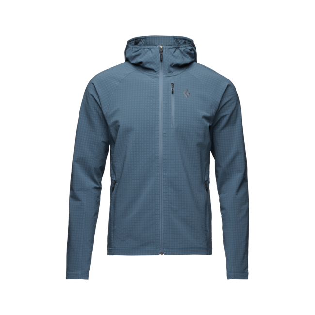 Black Diamond Coefficient herren sweatshirt, creek blau