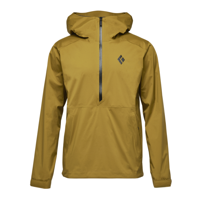 Black Diamond Stormline Stretch Anorak, dunkel curry