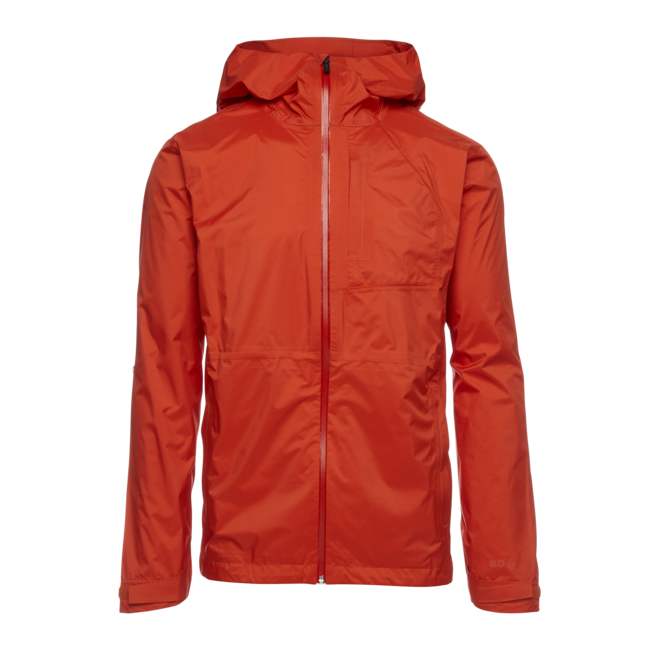 Black Diamond Men's Treeline Rain Shell, octane