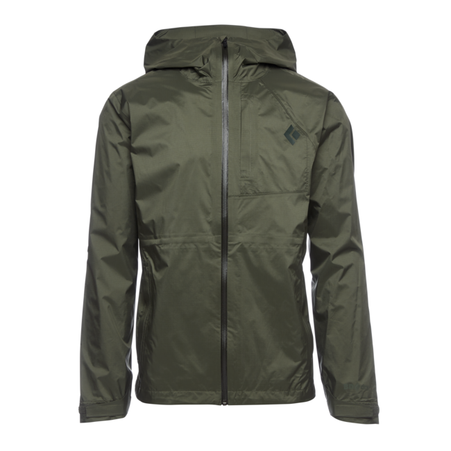 Black Diamond Treeline rain shell jacke, tundra
