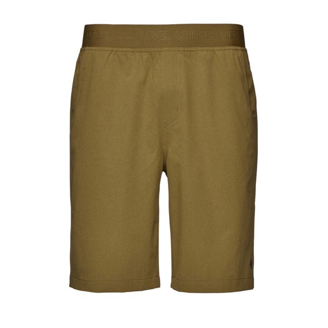 Black Diamond Sierra herren-shorts, dunkles curry