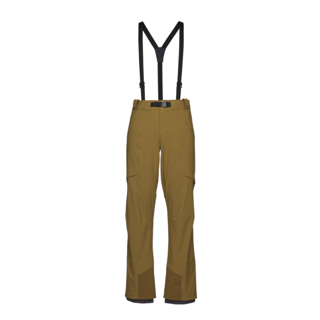 Black Diamond Dawn Patrol Hybrid herren-hose, dunkles curry