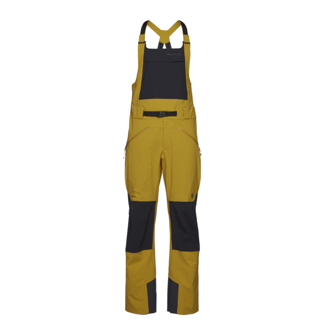 Black Diamond Recon Stretch Bibs, bernstein-schwarz