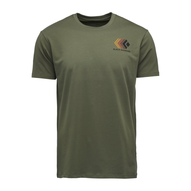 Black Diamond Faded herren kurzarm-T-shirt, tundra