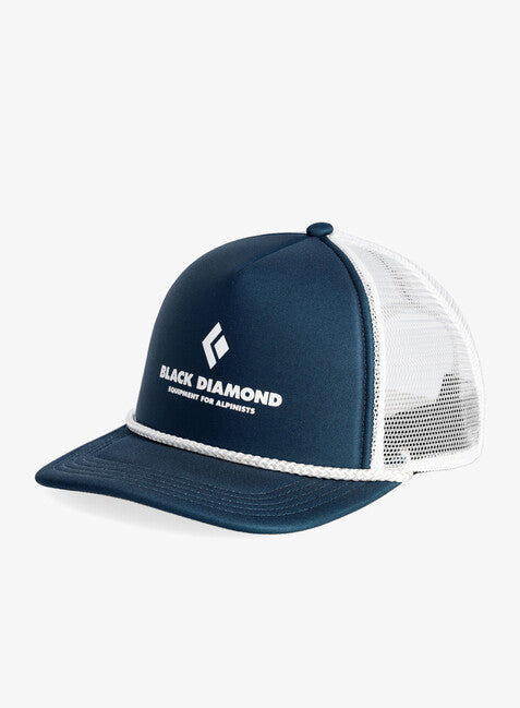 Black Diamond Cap Flat Bill Trucker, zinn-schwarz eqpmnt für alpnst