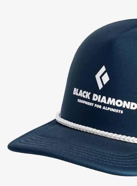 Black Diamond Cap Flat Bill Trucker, zinn-schwarz eqpmnt für alpnst