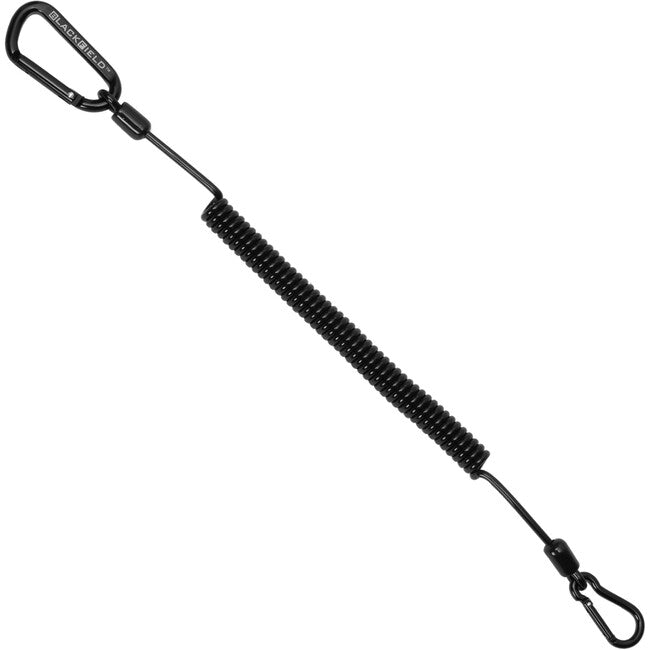 BlackField Safety Spirale mit Karabinern