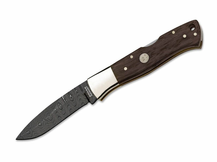 BÖKER Manufaktur Solingen Mamba taschenmesser 8,2 cm, damast, eiche bog
