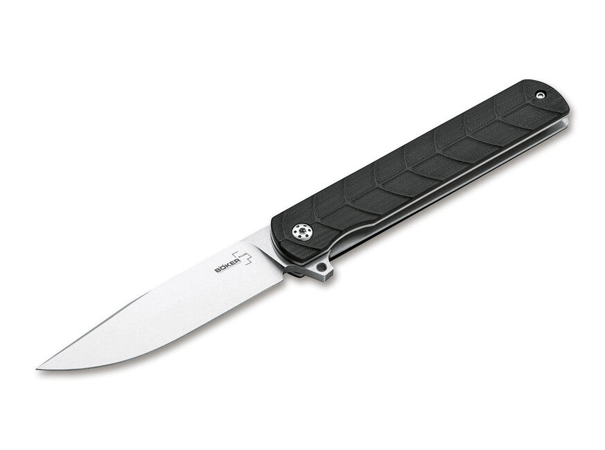BÖKER Plus Legion taschenmesser 8,7 cm, schwarz, g10