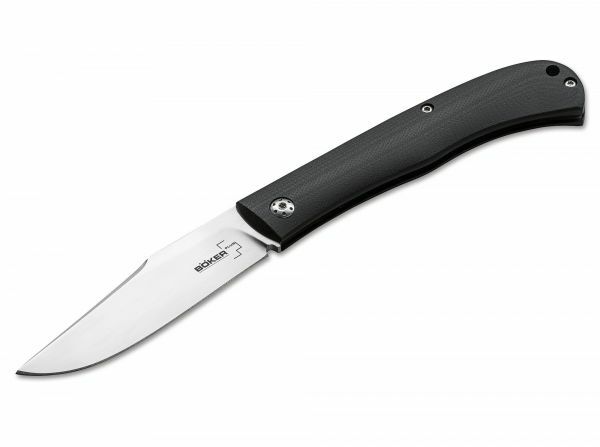BÖKER Plus Slack taschenmesser 8,2 cm, schwarz, g10