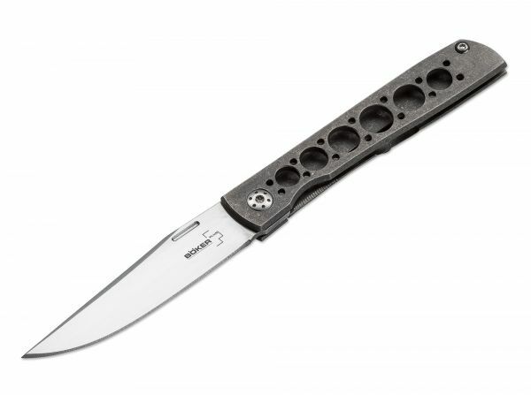 BÖKER Plus Urban Trapper Petite taschenmesser 7 cm, titanfarben