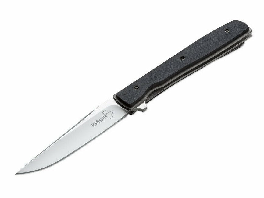 BÖKER Plus Urban Trapper taschenmesser 8,7 cm, schwarz, g10