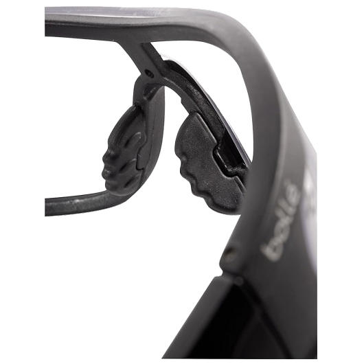 Bollé Raider taktische schutzbrille, schwarz