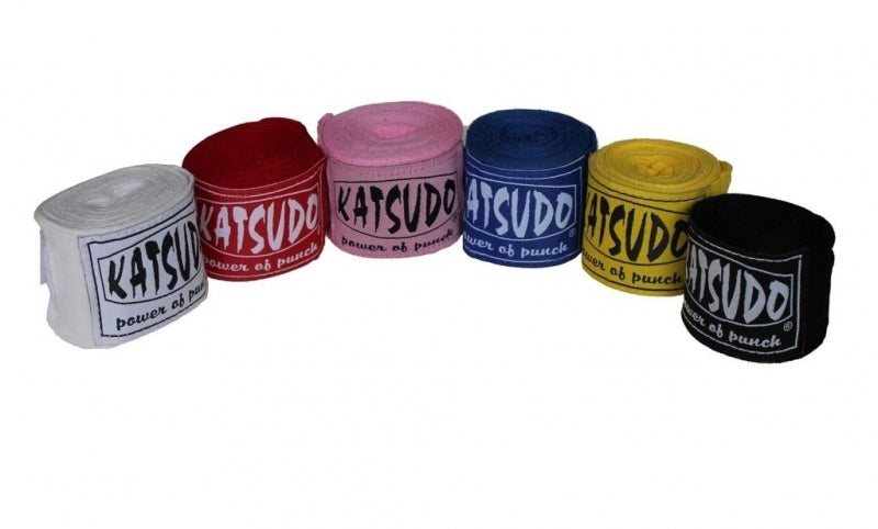 Katsudo Path Elastische Boxbandagen, blau
