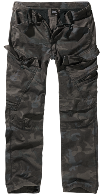 Brandit Adven slim fit hose, darkcamo