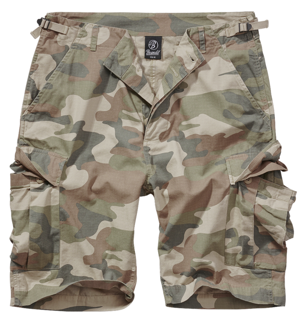 Brandit BDU Ripstop Shorts, light woodland