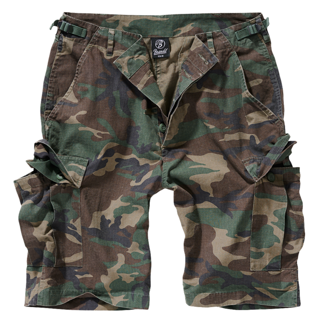 Brandit BDU Ripstop Shorts, woodland