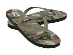 Brandit Beach Slipper Flip-Flops, Woodland