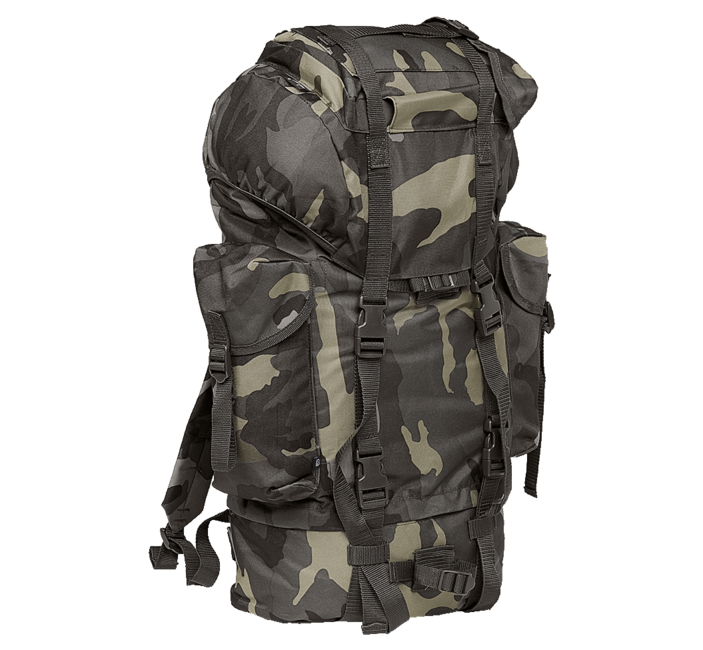 Brandit Combat rucksack 65L, dunkel getarnt