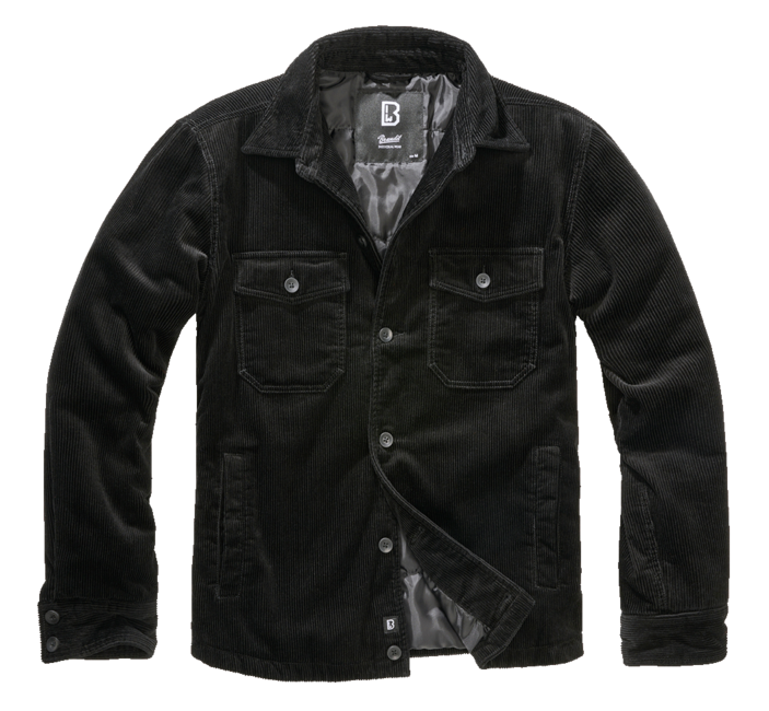 Brandit Cordjacke, schwarz