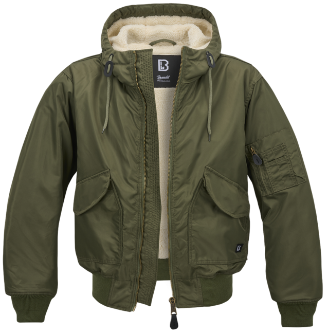 Brandit CWU kapuzenjacke, oliv