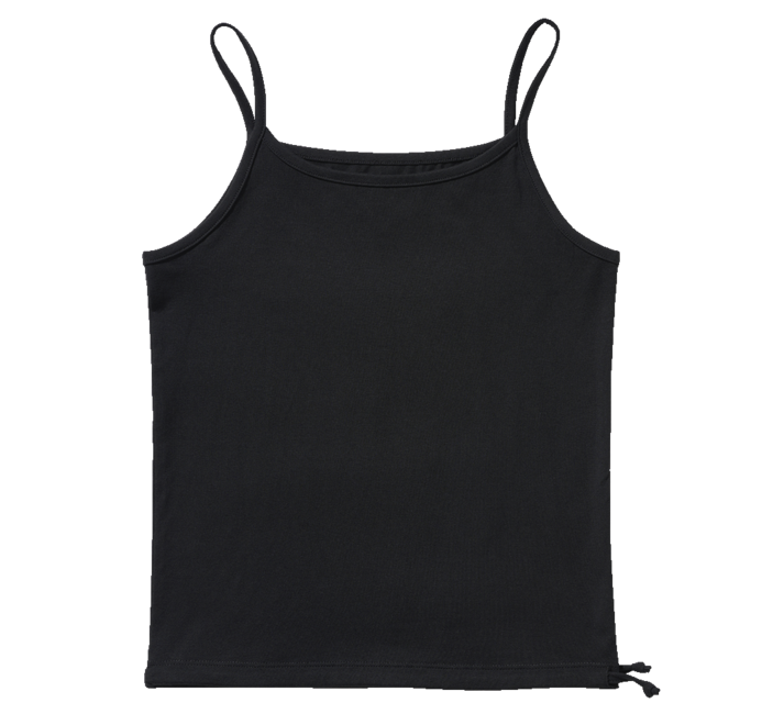 Brandit damen Tank Top mit dünnen Trägern, schwarz